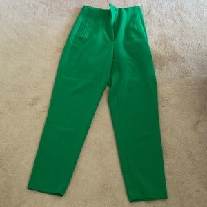 Zara Bright green trousers
